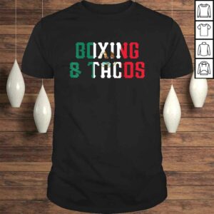 Boxing and Tacos Funny Mexico Shirt