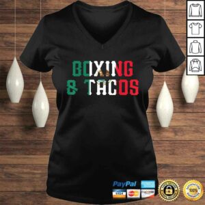Boxing and Tacos Funny Mexico Shirt