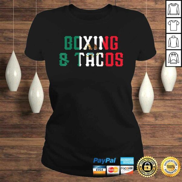 Boxing and Tacos Funny Mexico Shirt