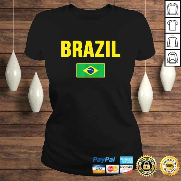 Brasil Shirt Brazilian Flag Brazil Souvenir Gift Camiseta