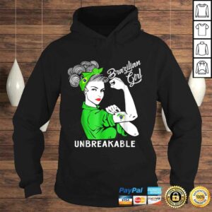 Brazilian Girl Unbreakable Shirt Heritage Brazil Flag Gift 4