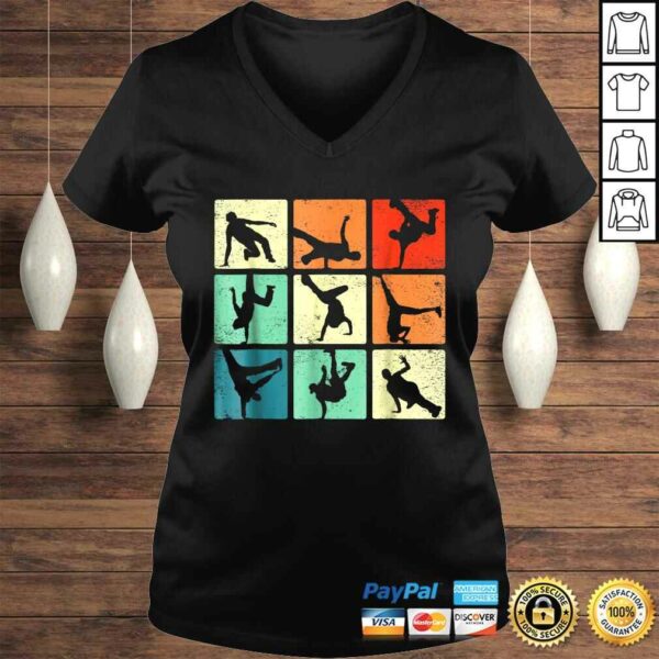 Break dancing shirt Bboy poses Retro Vintage Hip Hop Gift