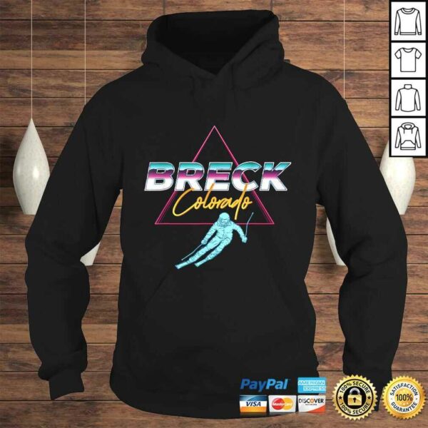 Breck Colorado- USA Ski Resort 1980s Retro Gift Top