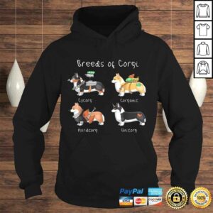 Breeds of Corgi Cycorg Corganic Hardcorg Unicorg TShirt 3 Breeds of Corgi Cycorg Corganic Hardcorg Unicorg TShirt 4