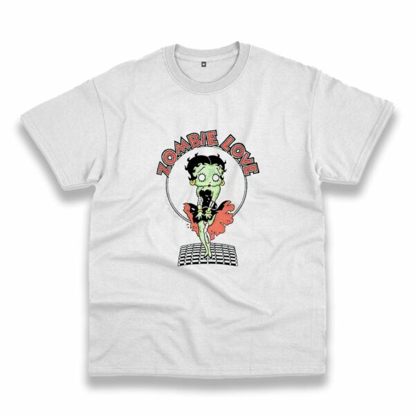 Breezy Zombie Love Betty Boop Casual T Shirt