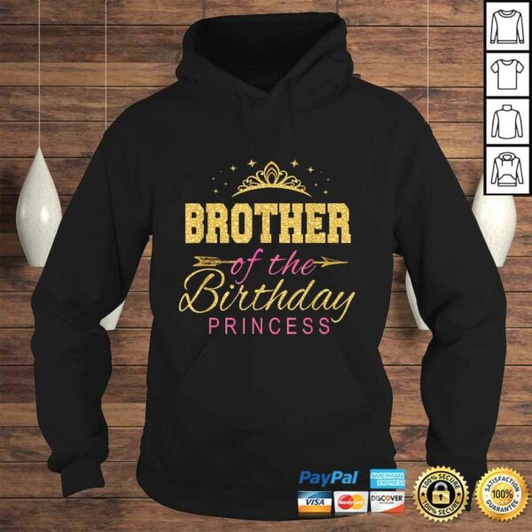 Brother Of The Birthday Princess Girls Party TShirt