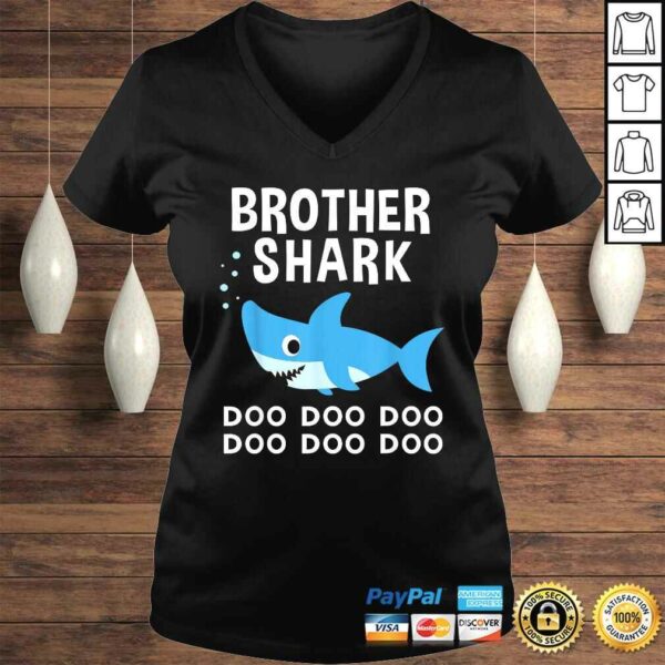 Brother Shark Doo Doo Shirt for Matching Family Pajamas Shirt