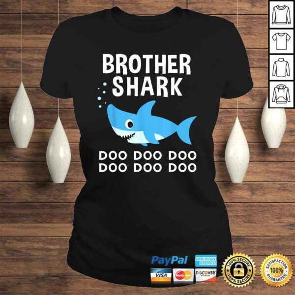 Brother Shark Doo Doo Shirt for Matching Family Pajamas Shirt