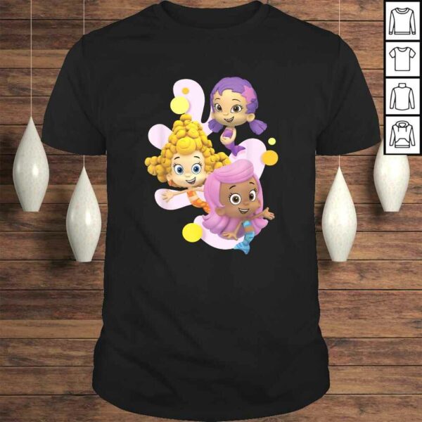 Bubble Guppies Girls Group Collage Tee Shirt