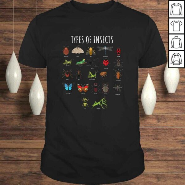 Bug Shirt – Bug Identification Types Of Insects Tee