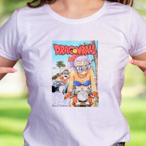 Bulma Hot Girl Japan Dragon Ball Z Anime Casual T Shirt