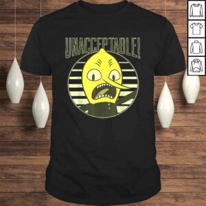 CN Adventure Time Lemongrab Unacceptable TShirt Gift CN Adventure Time Lemongrab Unacceptable TShirt Gift