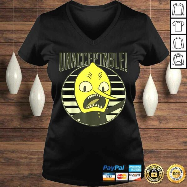 CN Adventure Time Lemongrab Unacceptable TShirt Gift