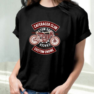 Caferacer Club Funny Graphic T Shirt 2 Caferacer Club Funny Graphic T Shirt 3
