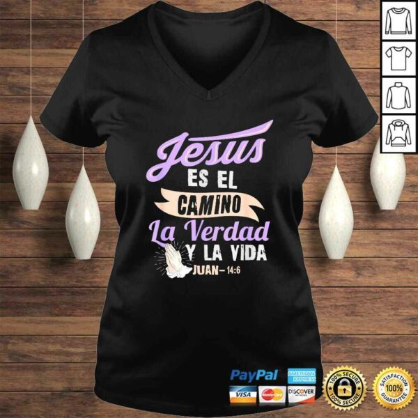 Camisas Cristianas para mujeres Christian Spanish design Gift TShirt