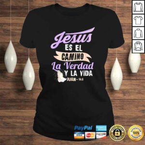 Camisas Cristianas para mujeres Christian Spanish design Gift TShirt 3