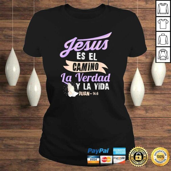 Camisas Cristianas para mujeres Christian Spanish design Gift TShirt