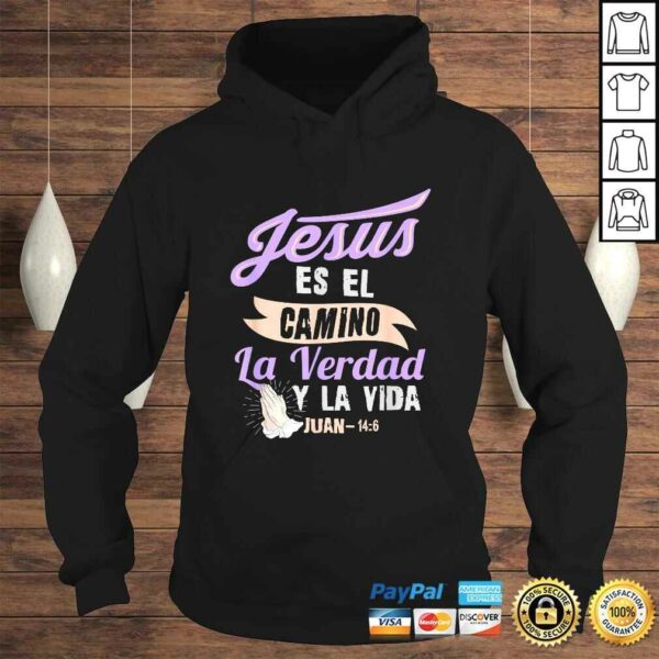 Camisas Cristianas para mujeres Christian Spanish design Gift TShirt