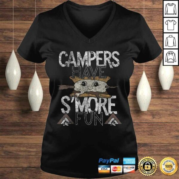 Campers Have S’more Fun Campfire Camping Distressed Shirt