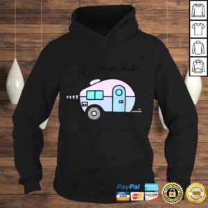 Camping Camper Life Rocks When Your Home Rolls Shirt Gift 4