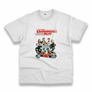Cannonball Run Movie Poster Retro Nostalgic Casual T Shirt 4