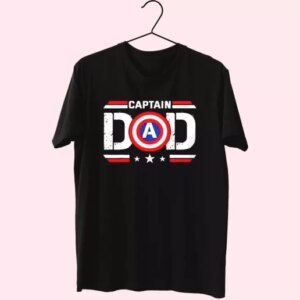 Captain Dad Superhero T Shirt For Dad 3 Captain Dad Superhero T Shirt For Dad 4