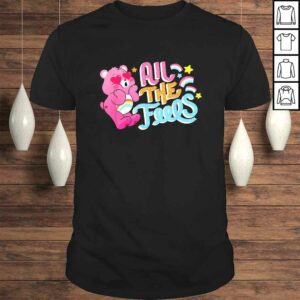 Care Bears Cheer Bear Hearts and Rainbows TShirt Care Bears Cheer Bear Hearts and Rainbows TShirt