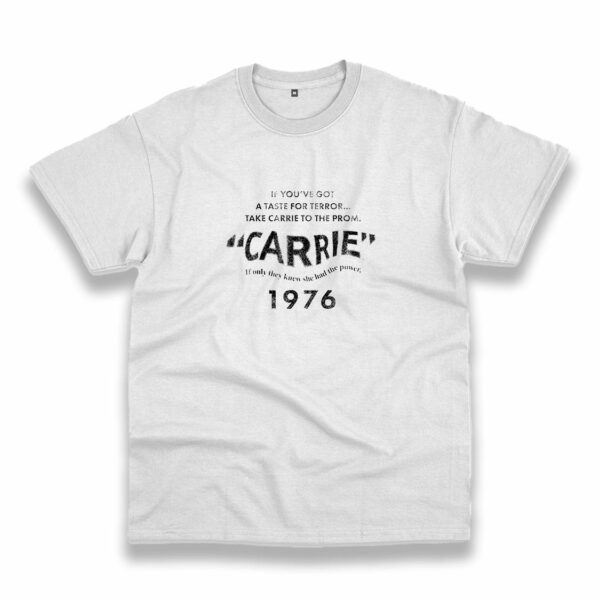 Carrie 1976 Stephen King Horror Casual T Shirt