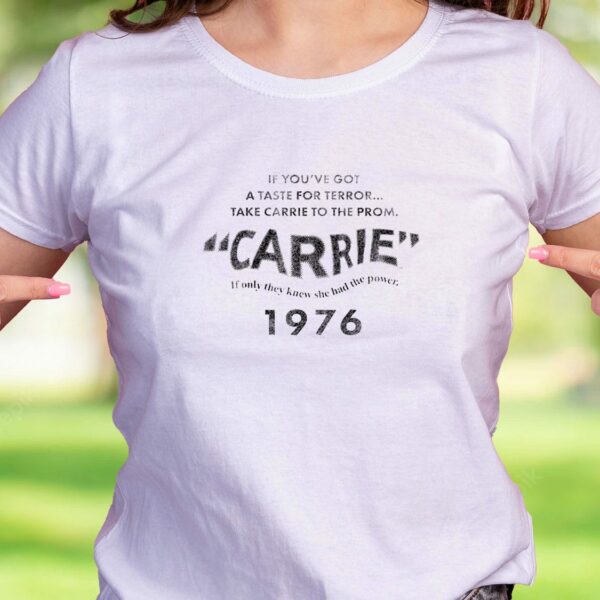 Carrie 1976 Stephen King Horror Casual T Shirt