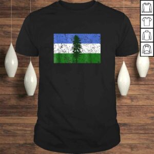 Cascadia Doug Flag TShirt Cascadia Doug Flag TShirt