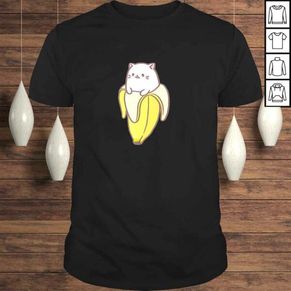 Cat in Banana Tee T-Shirt