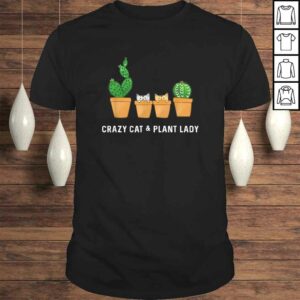 Catcus Cat Cactus Succulent Crazy Plant Mom TShirt Catcus Cat Cactus Succulent Crazy Plant Mom TShirt