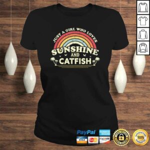 Catfish Shirt Just A Girl Who Loves Sunshine And Catfish TShirt 3