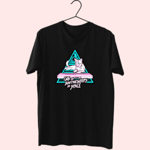 Cats On Synthesizers In Space 80S T Shirt Fashion Cats On Synthesizers In Space 80S T Shirt Fashion