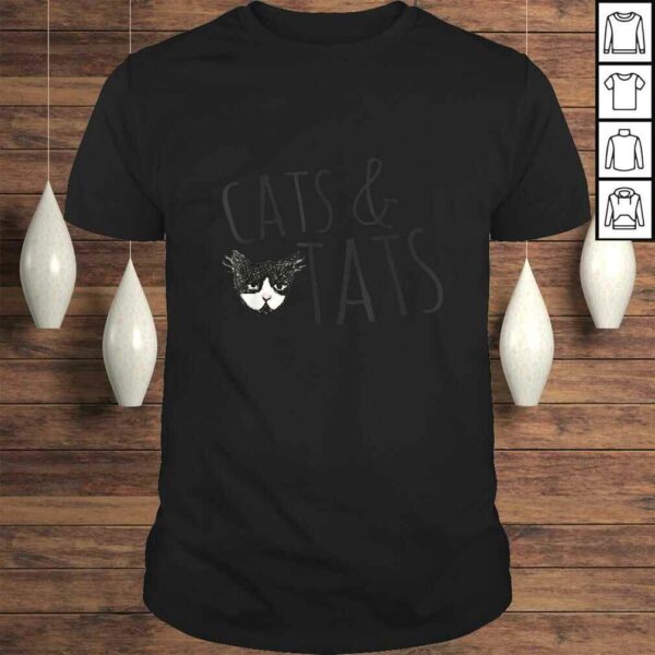 Cats and Tats Shirt cat tattoo lover Shirt Cats & Tats