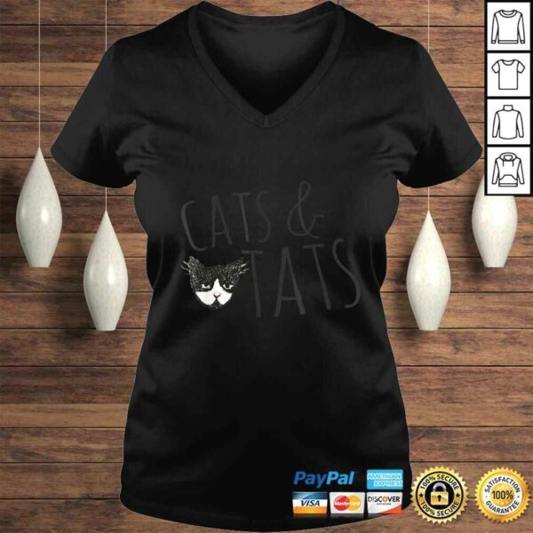 Cats and Tats Shirt cat tattoo lover Shirt Cats & Tats