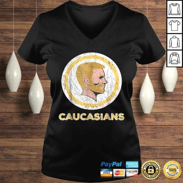 Caucasian Shirt Caucasians Pride Vintage Funny TShirt