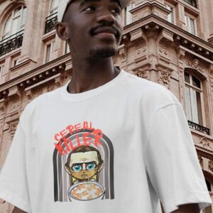 Cereal Killer Breakfast Halloween Casual T Shirt 2 Cereal Killer Breakfast Halloween Casual T Shirt 3