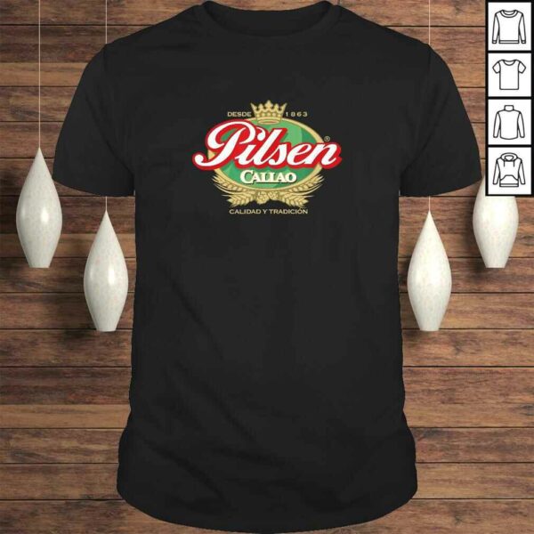 Cerveza Pilsen Callao Shirt Marca Peru Peruvian Soccer TShirt Gift