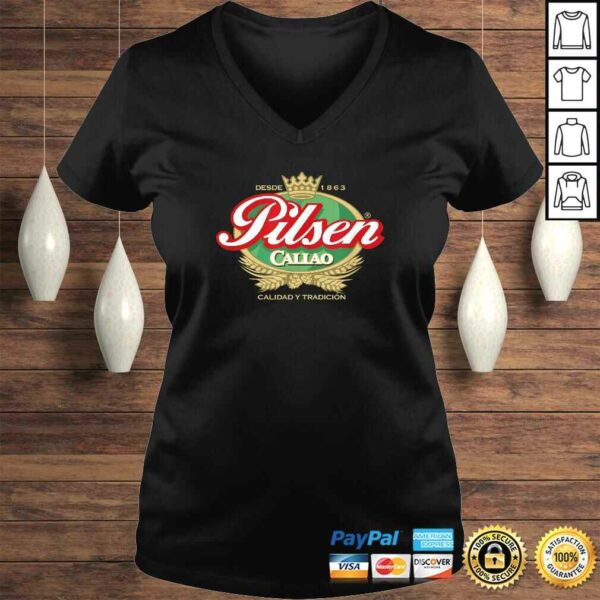 Cerveza Pilsen Callao Shirt Marca Peru Peruvian Soccer TShirt Gift