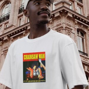 Chainsaw Man Pulp Fiction Thanksgiving Vintage T Shirt 2 Chainsaw Man Pulp Fiction Thanksgiving Vintage T Shirt 3