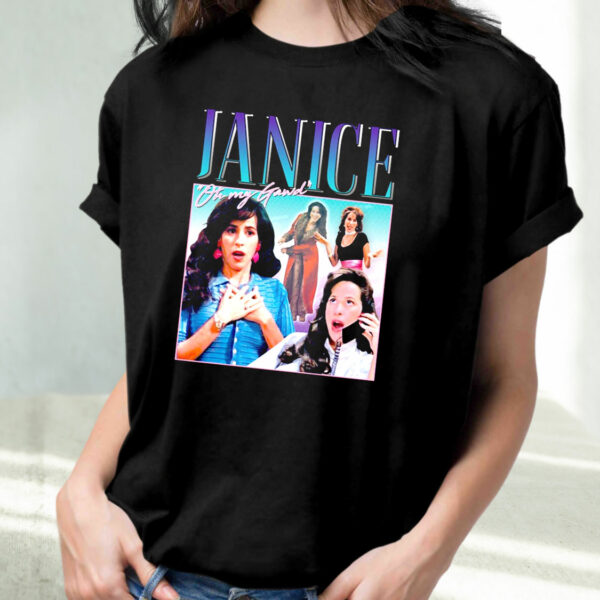 Chandler Bing Tv Show Janice Oh My Gowd Funny T Shirt