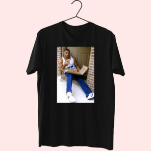 Charles Barkley Eating Pizza Essential T Shirt Charles Barkley Eating Pizza Essential T Shirt
