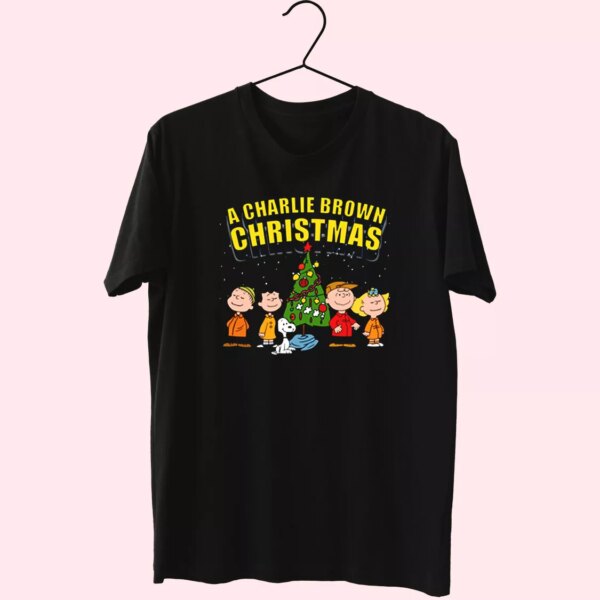 Charlie Brown Christmas T Shirt Xmas Design