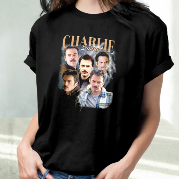 Charlie Swan Vintage Funny T Shirt