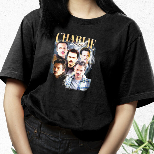 Charlie Swan Vintage Funny T Shirt