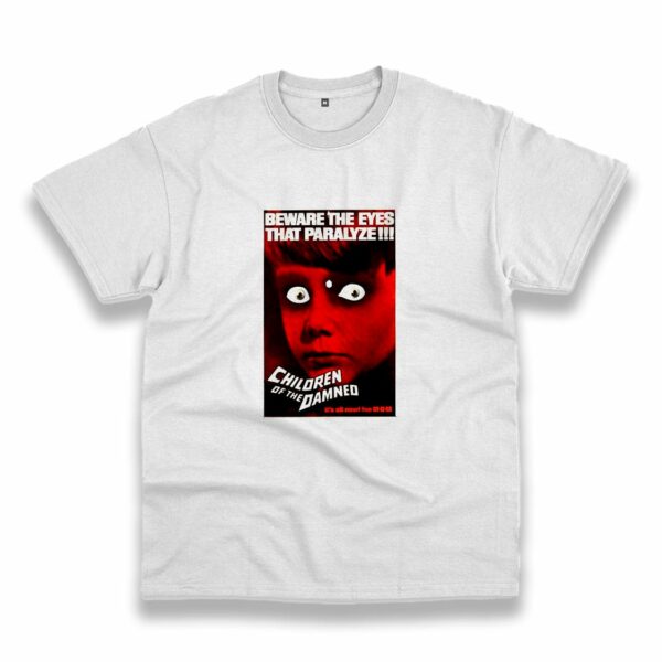 Children Of The Damned Retro Horror Casual T Shirt