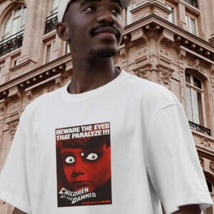 Children Of The Damned Retro Horror Casual T Shirt 2 Children Of The Damned Retro Horror Casual T Shirt 3