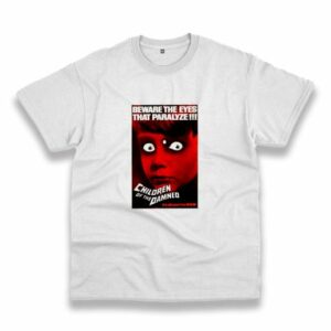 Children Of The Damned Retro Horror Casual T Shirt 3 Children Of The Damned Retro Horror Casual T Shirt 4
