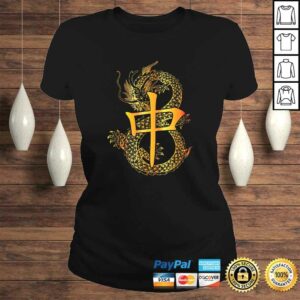Chinese Mahjong Dragon Beautiful Cute TShirt 3